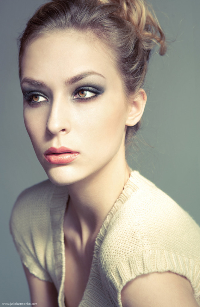 beautiful women posing for portrait