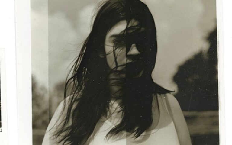 A vintage image of girl