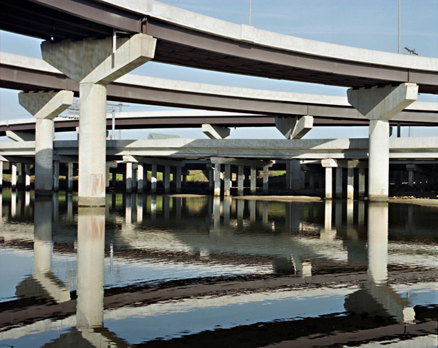 shadows in parking garages