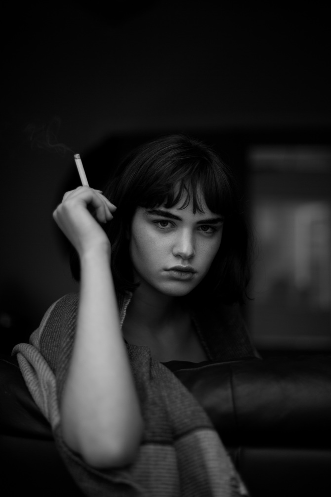 portrait photography ideas - cloud-cover softened all the surroundings