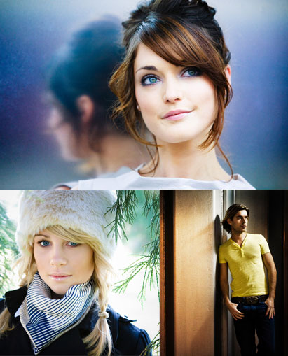 collage of people posing