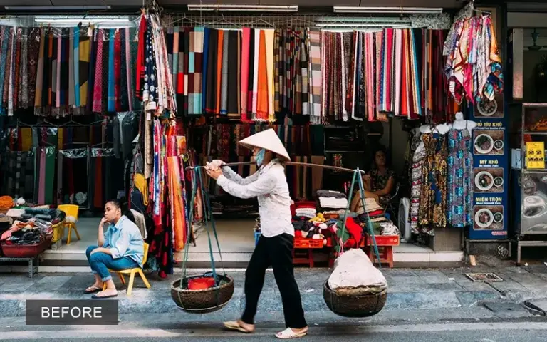 Retro Street Warm Before, film presets, filmy photos for street