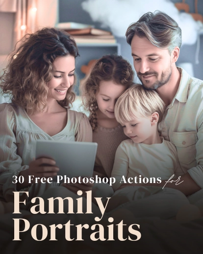 30 Free PS Actions for Family Portraits