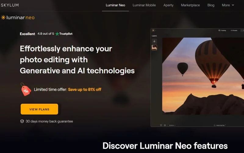 luminar neo tool