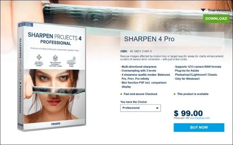 sharpen projects tool