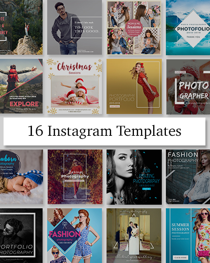 editable Instagram templates