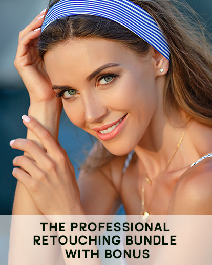 image of the professional retouching bundle with bonus