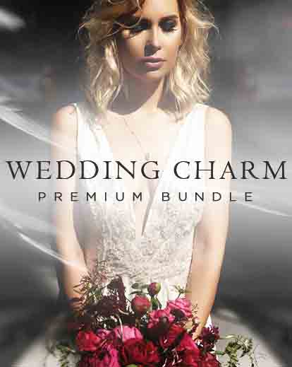 bride with lightroom wedding presets applied cover