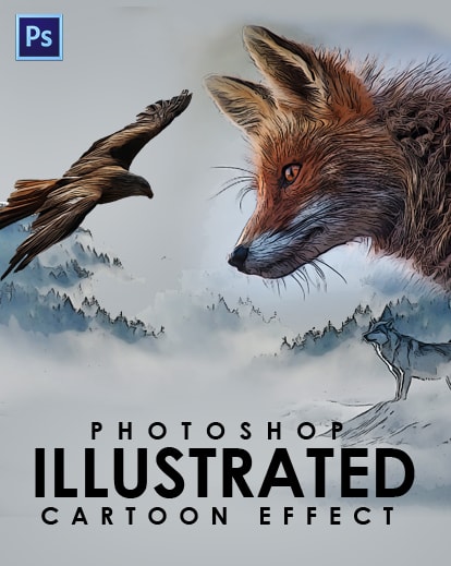 Easy Photoshop Cartoon Effect