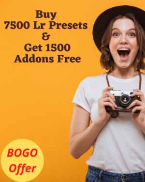 eccentric girl holding camera lr present & addons bundle cover