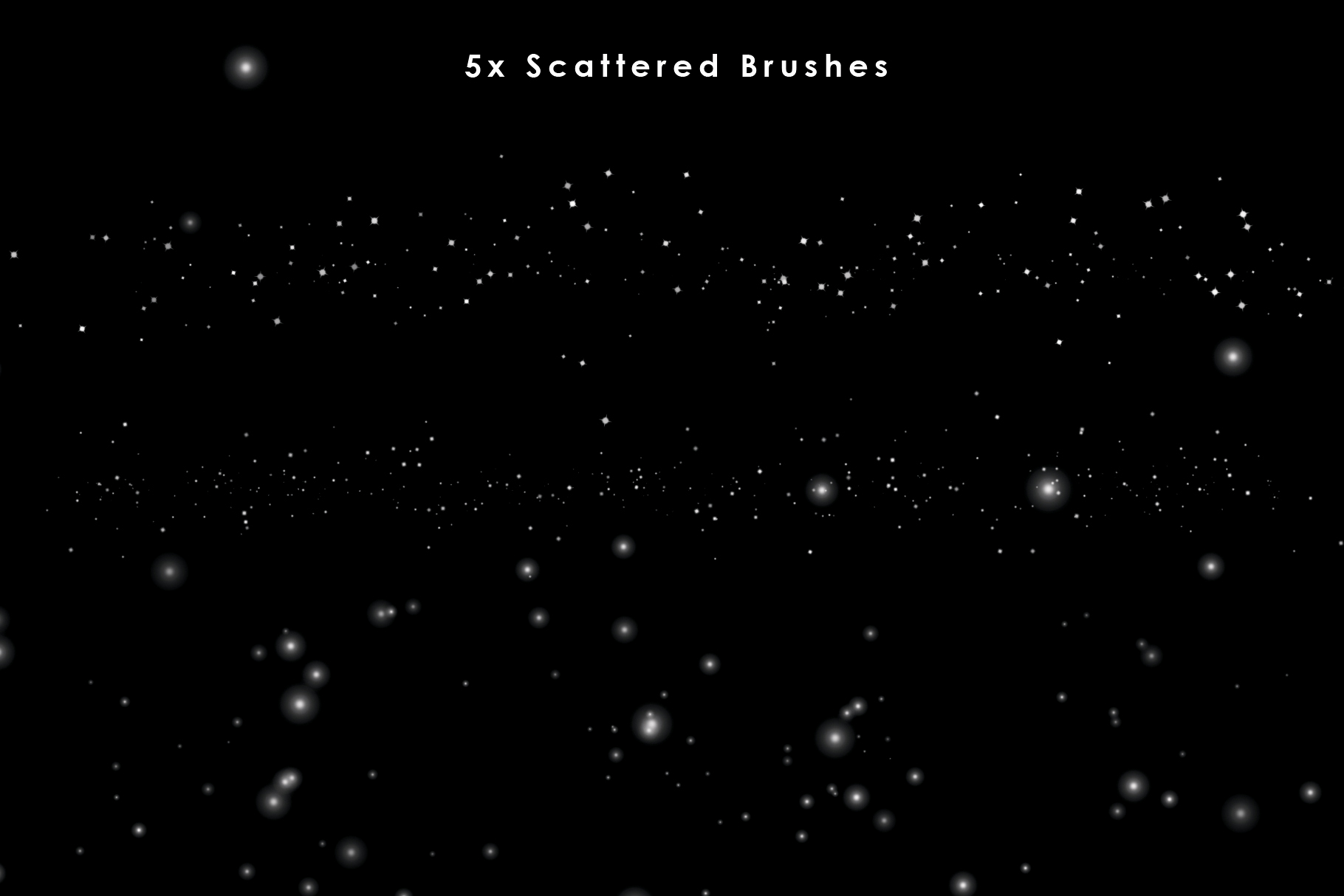 scattered brushes, photoshop brushes nebula, dreamy sky brushes