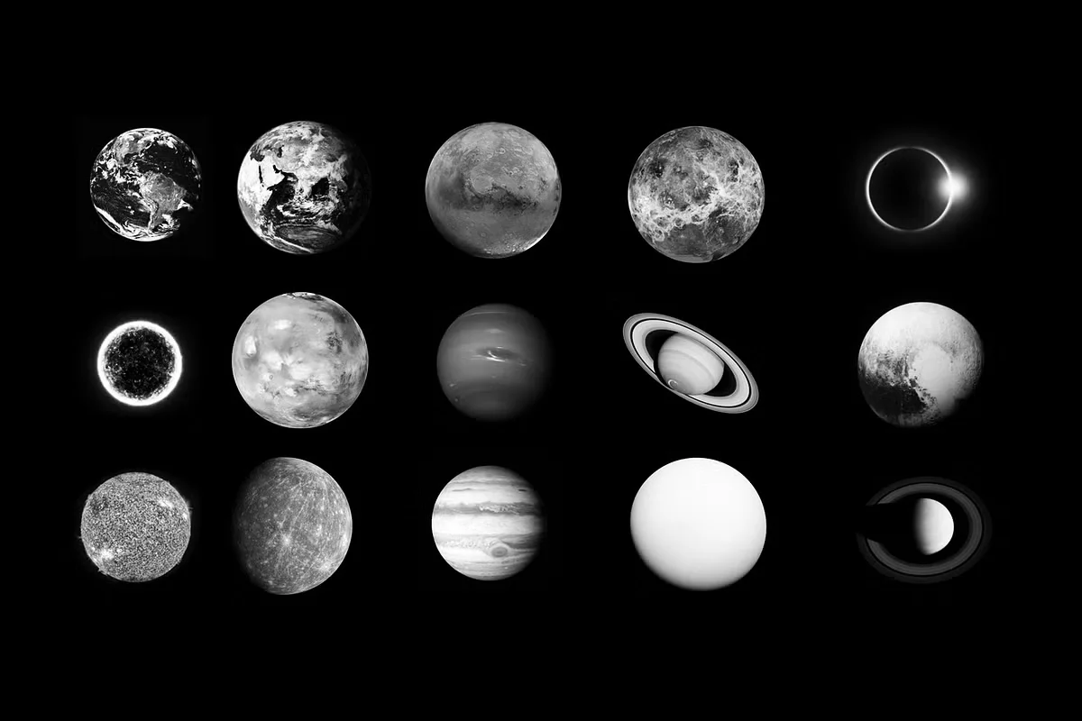 Planet Photoshop Brushes, solar flare brushes photoshop, cloud texture brushes