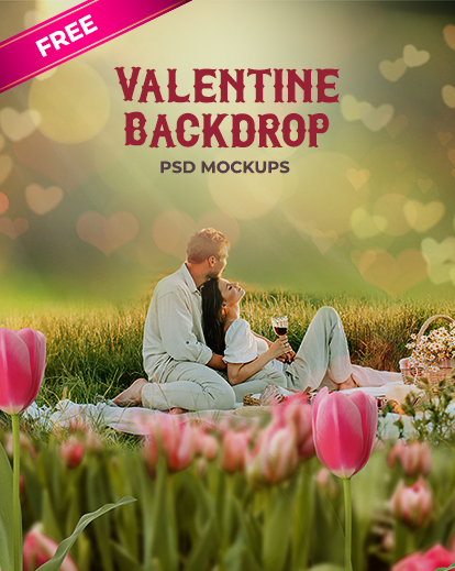 valentine backdrops