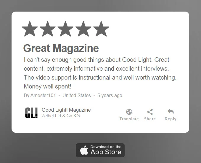 portrait photography magazine