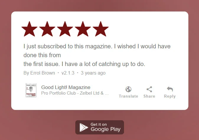 portrait photography magazine