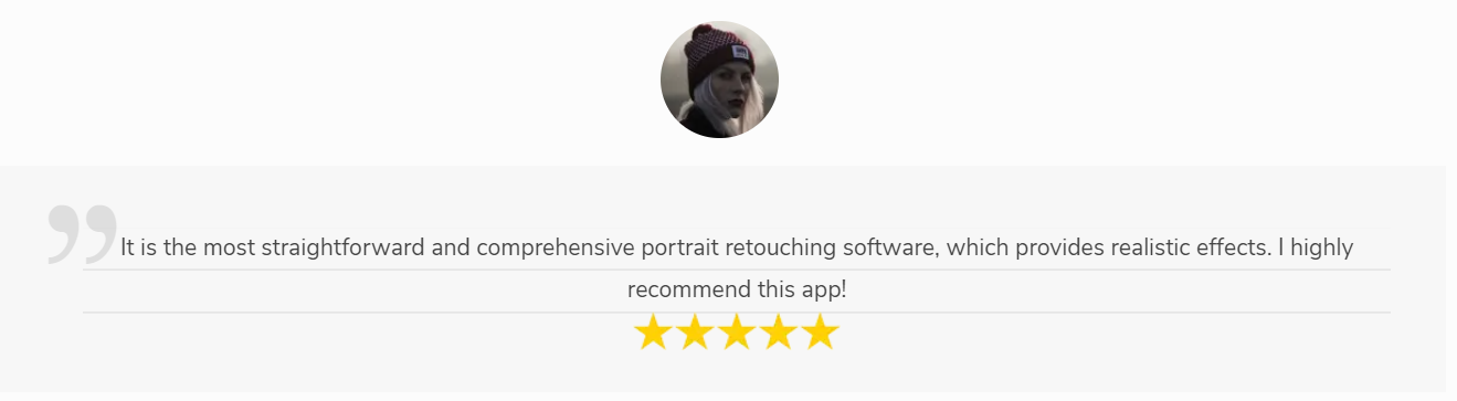 5 star reviews by users