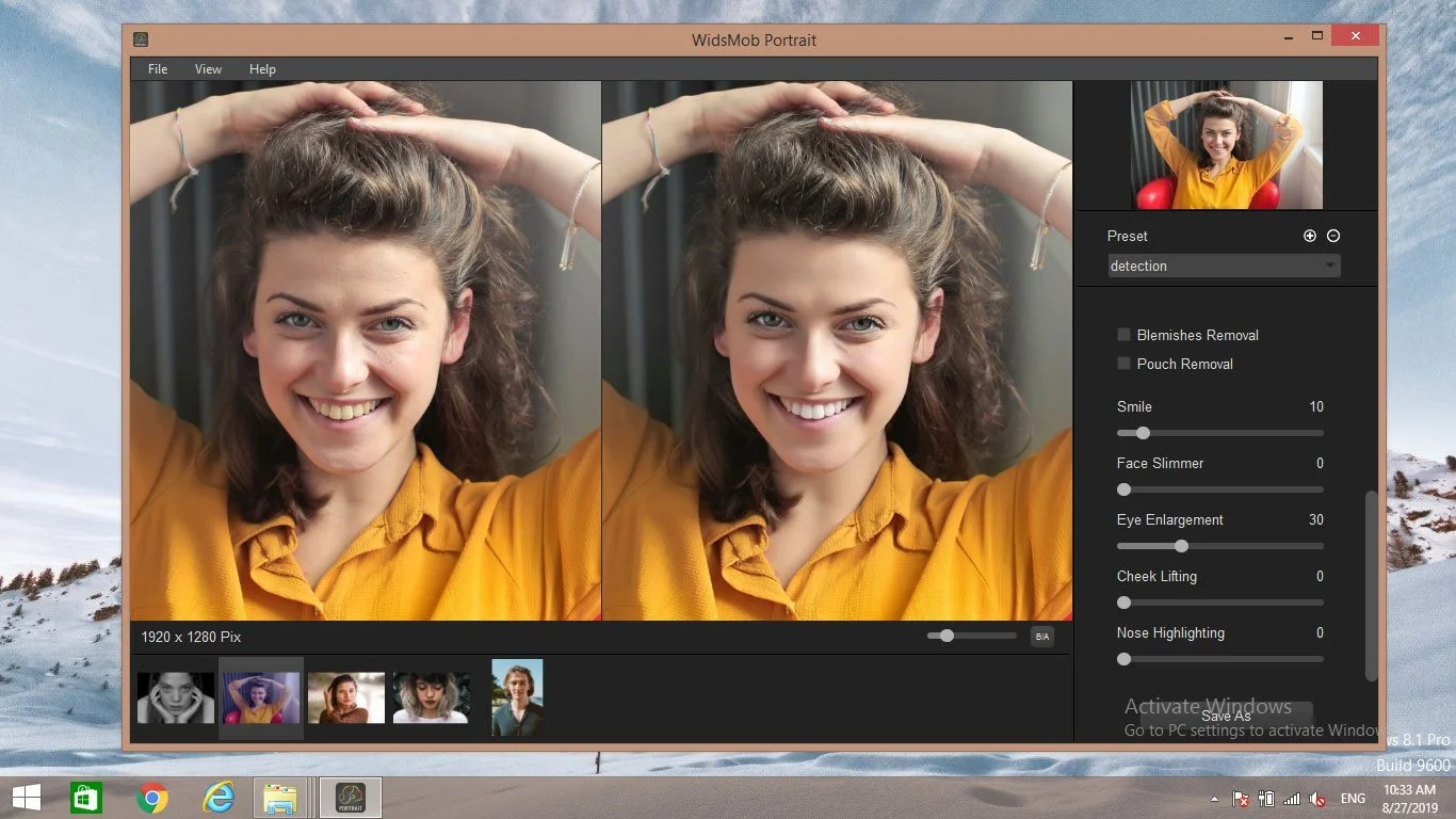 widsmob portrait, perfect portrait software, professional photo retouching software