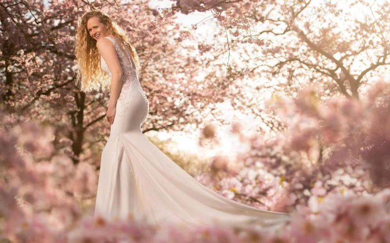 beautiful wedding portrait by brett