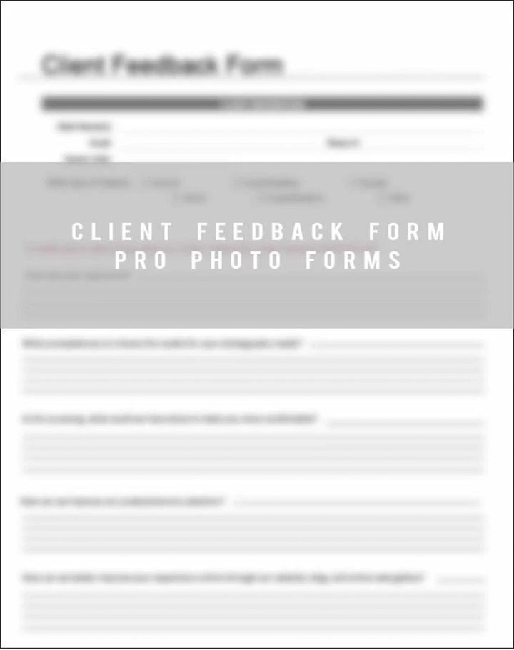 photography forms, general photography contract, photography estimate form