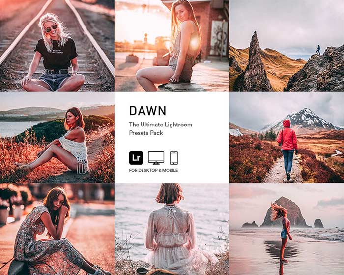 Lightroom preset dawn preview