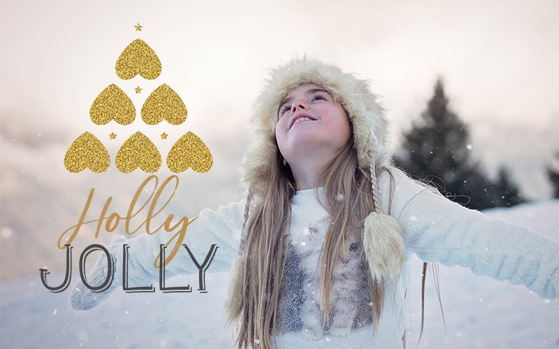 Photoshop holiday overlays, holiday overlays pack