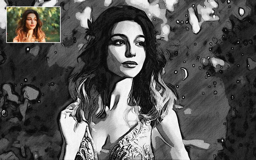 watercolor photoshop actions bundle for photographers