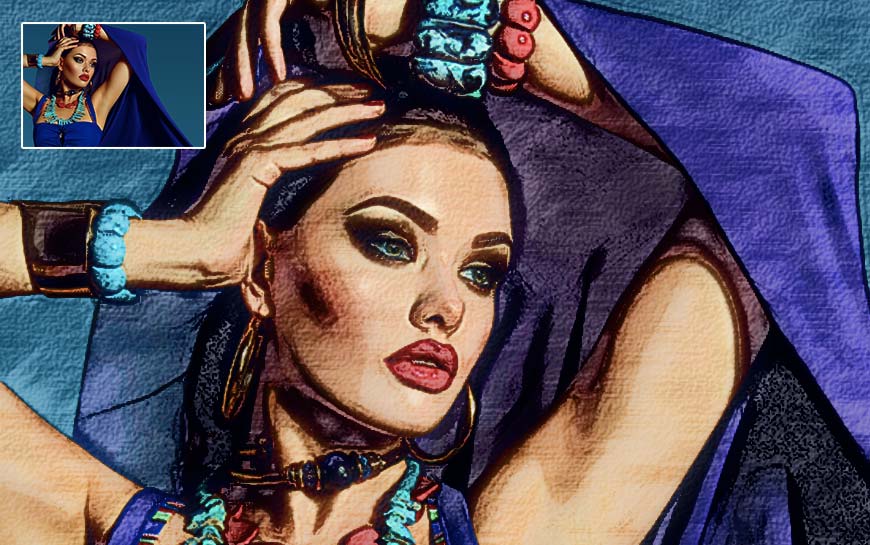 watercolor photoshop actions