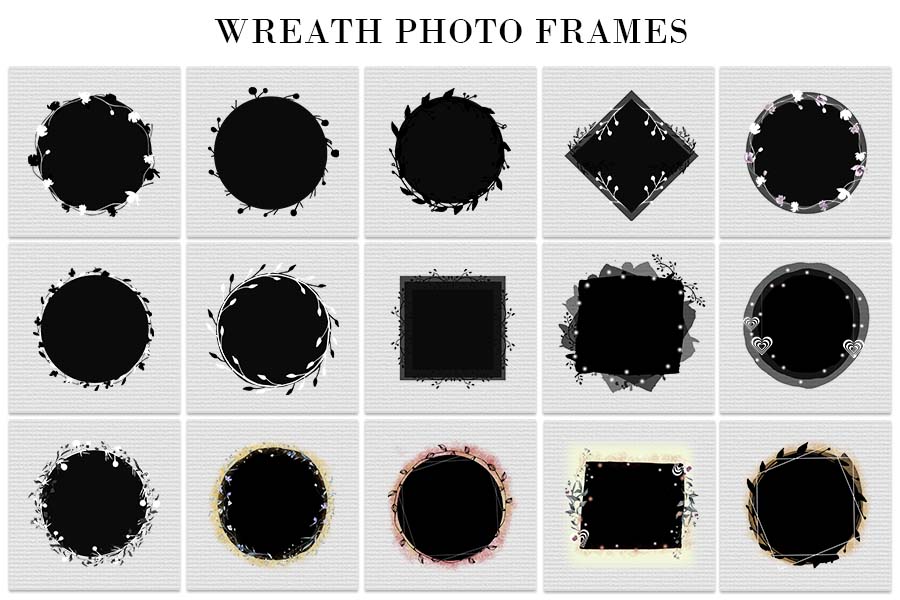 collage, alentine scrapbook frame png, valentine greeting frame png,