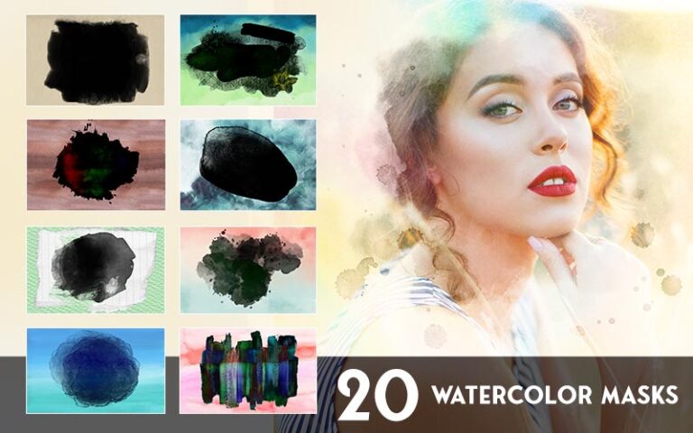 watercolor overlays