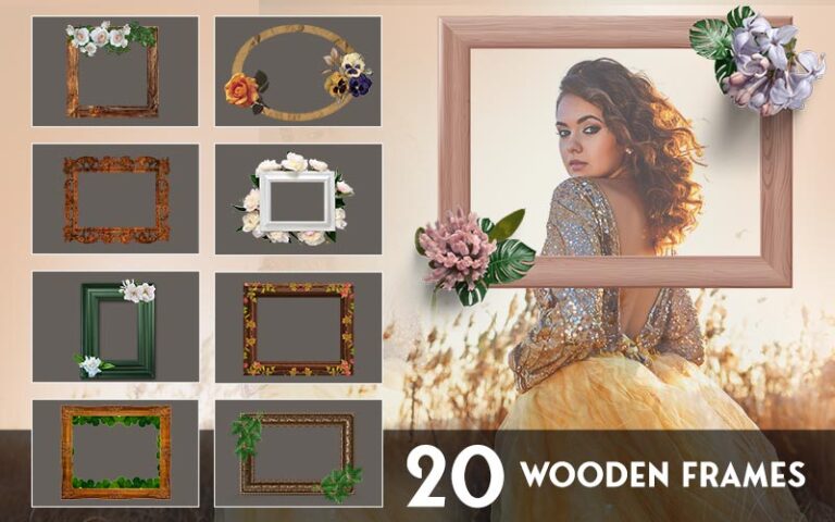 wooden frame overlays