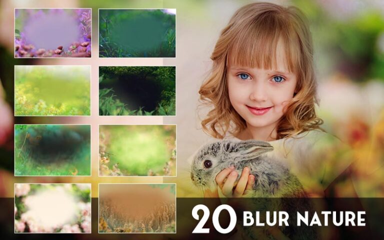 blur nature overlays
