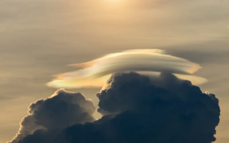 motion photography of moving clouds