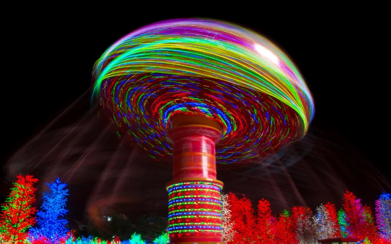 action photography examples, Amusement park Photography, motion photography ideas