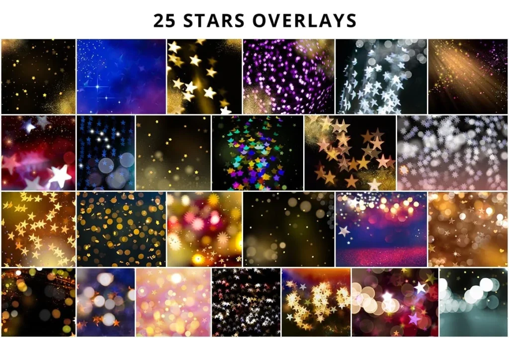 star overlays effect