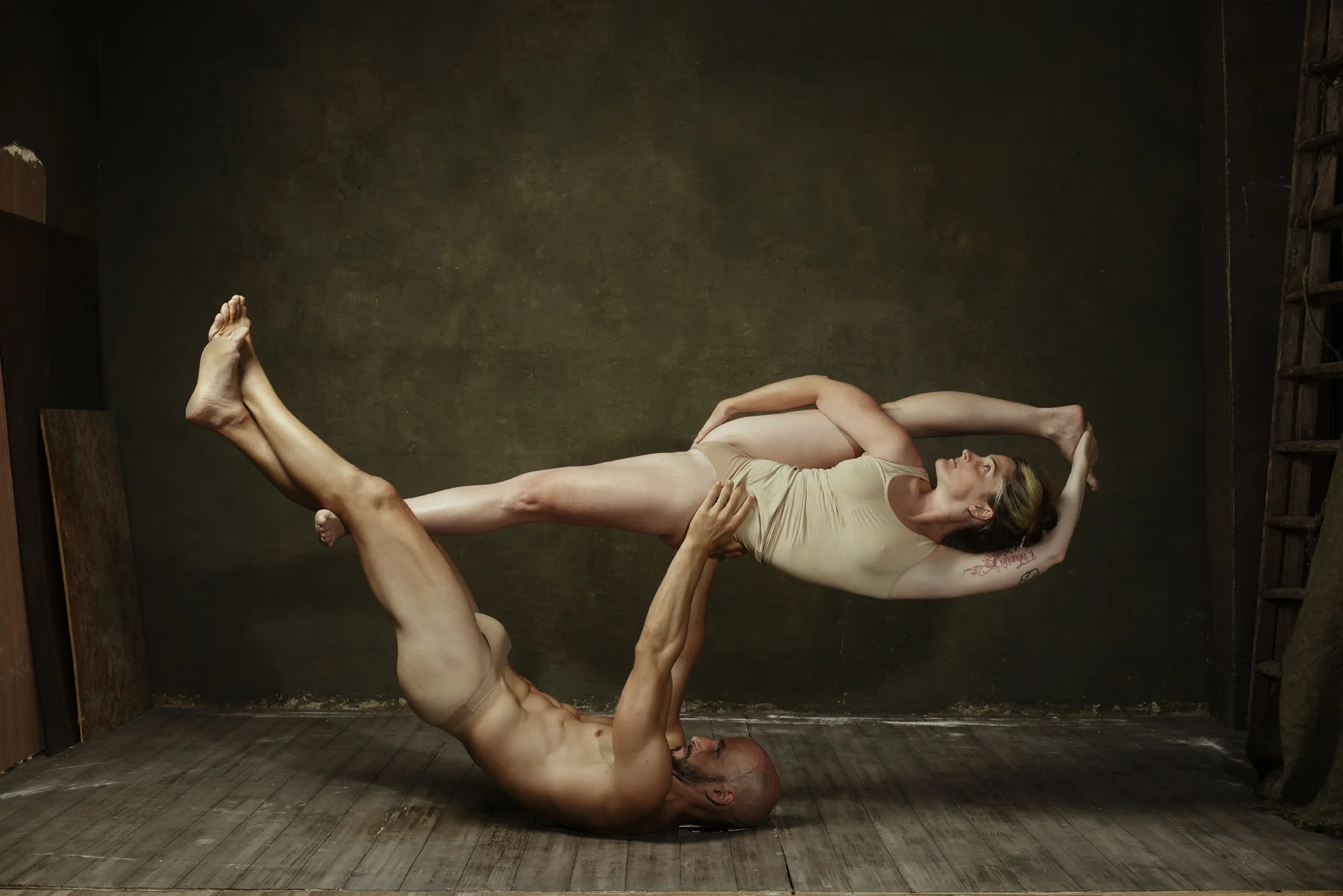 Stark Naked Céline nude portrait photography, nude photoshoot, nude photo