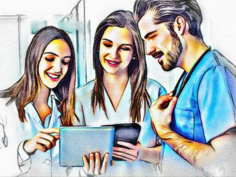 Light Texture Color Drawing