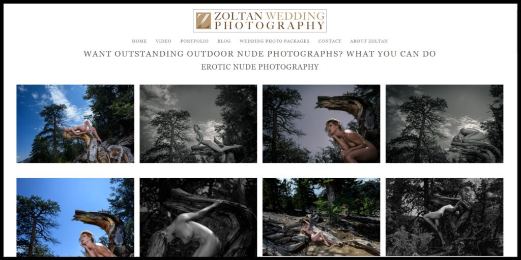 Nude Photographers Las Vegas, Zoltan Photography