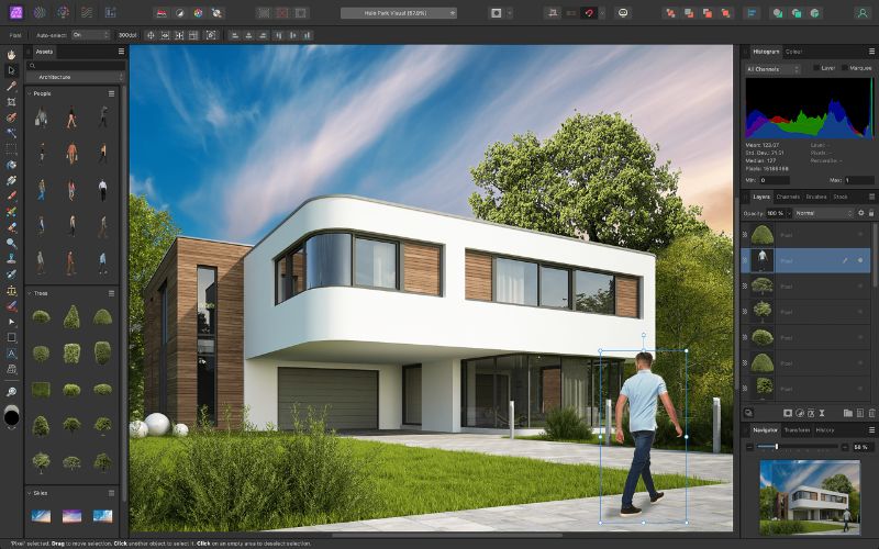 affinity photo software editing
