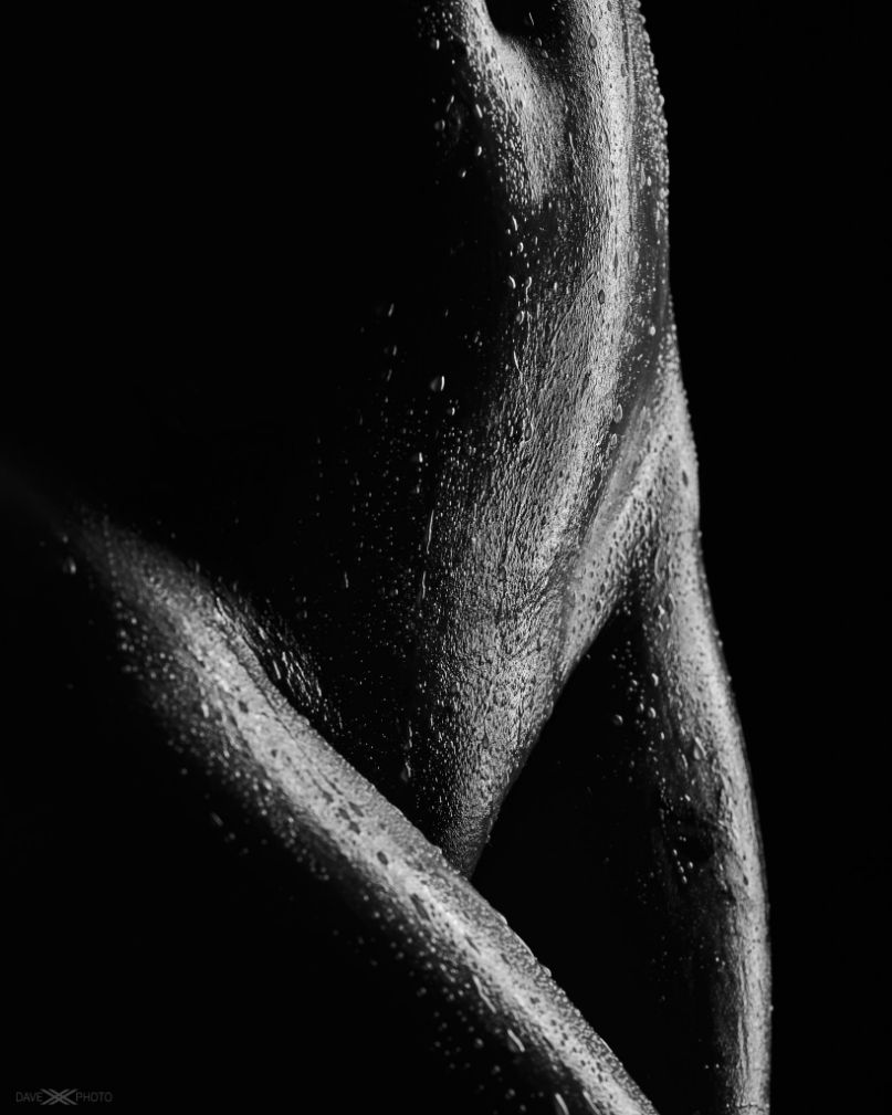 black and white phot by nude art photographer.