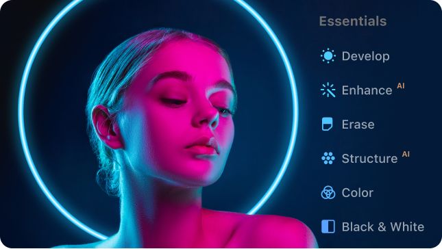 luminar photo features