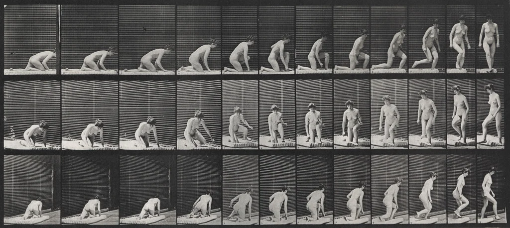 vintage nude photography by Eadweard Muybridge, Vintage Nude Photos, vintage nude photographers, classic female nude photography, vintage nude art photography