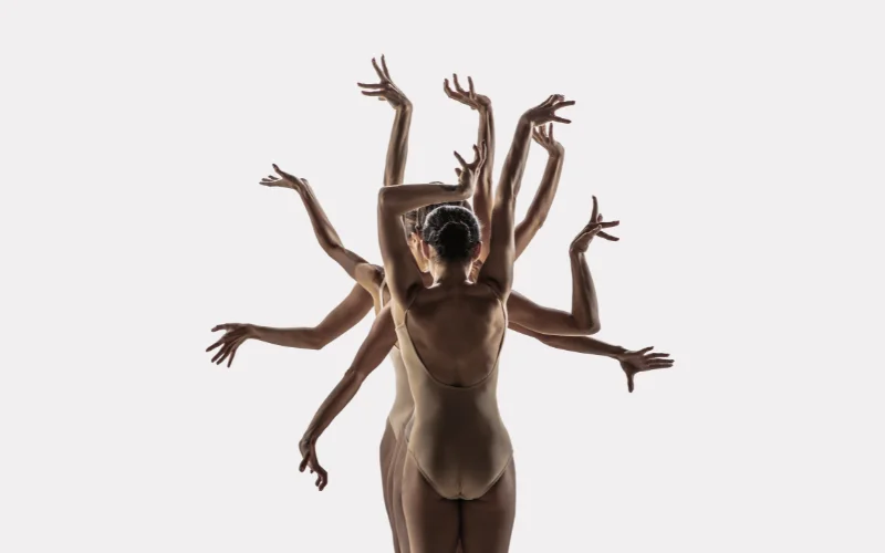 The human spider creative photography