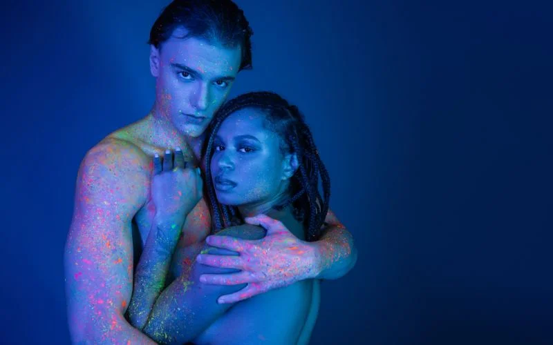 male nude photography with partner