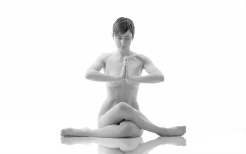 sitting nude yoga photograph, nude yoga photo, yoga nude images, yoga nude poses, nude poses yoga, yoga nude photography