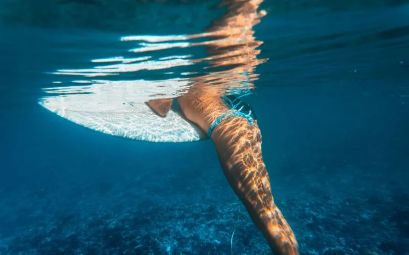 underwater nude photography closeup
