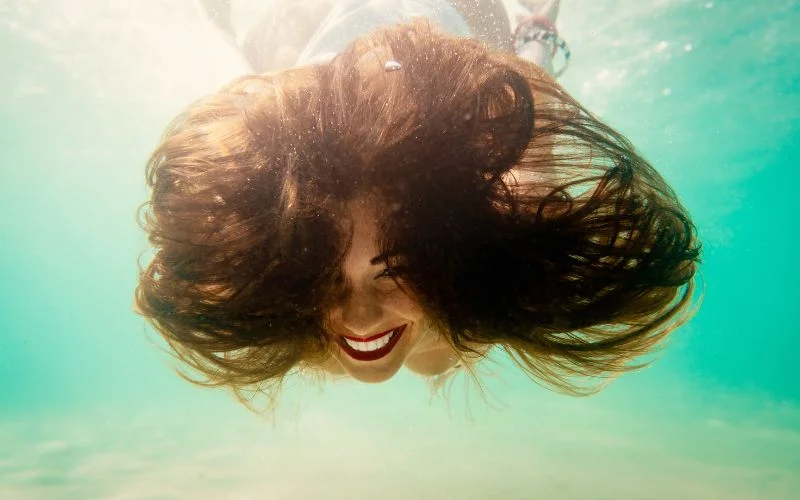 underwater nude photography hair photo