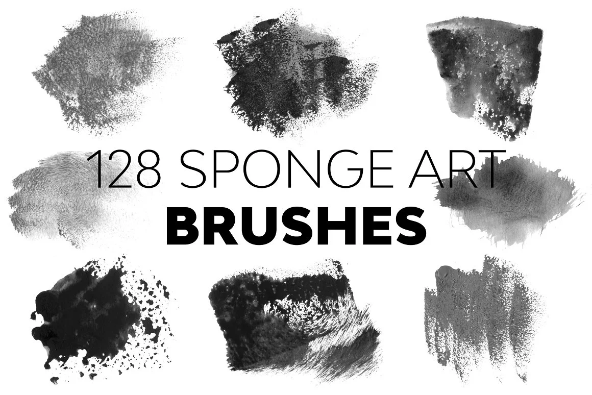 sponge art brush