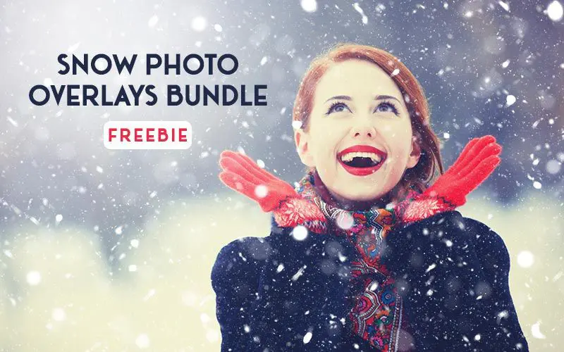 free snow overlay for photoshop