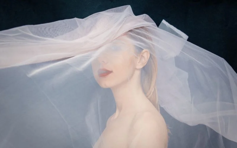 topless bride nude wedding photo