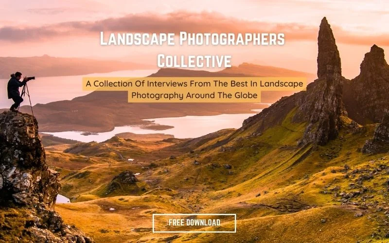 landscape photographers interview freebie banner
